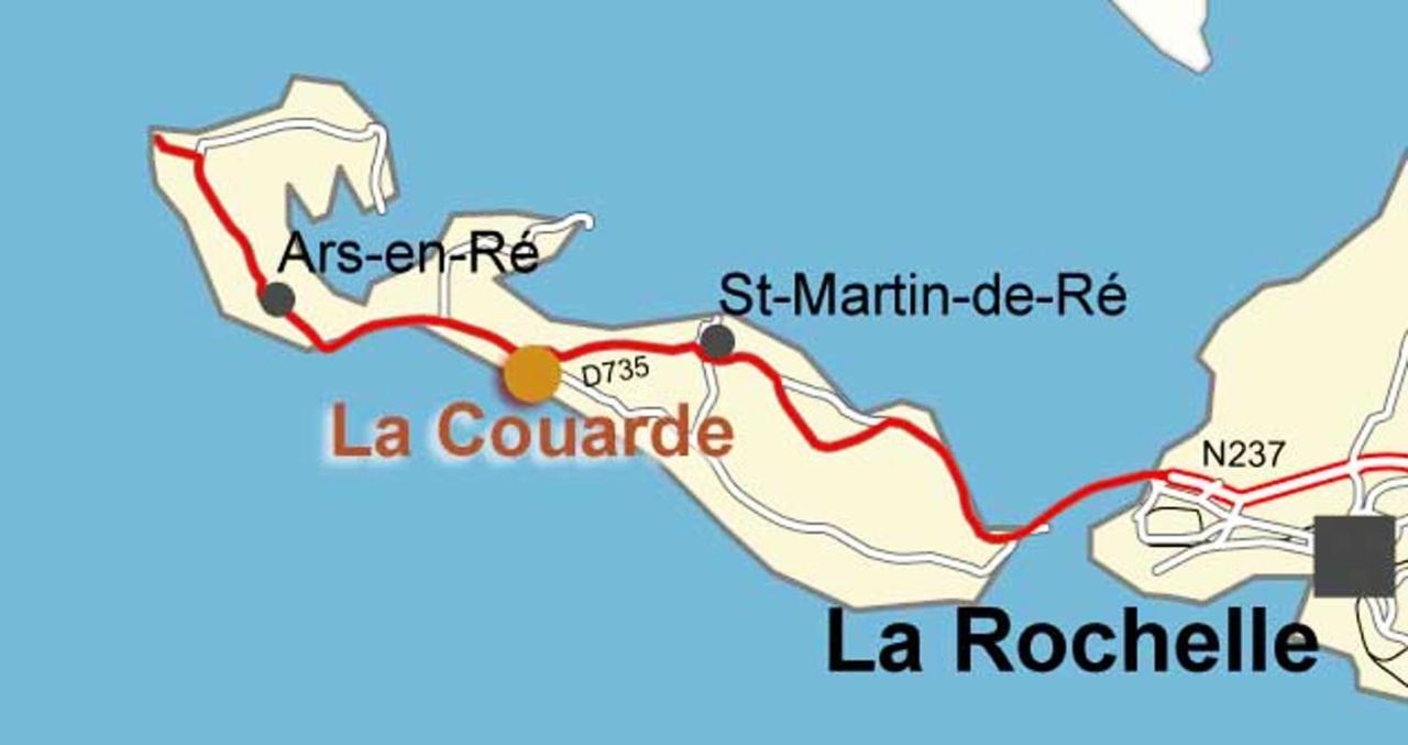 Petite Maison Charmante A La Couarde-Sur-Mer Avec Jardin Cloture Екстериор снимка